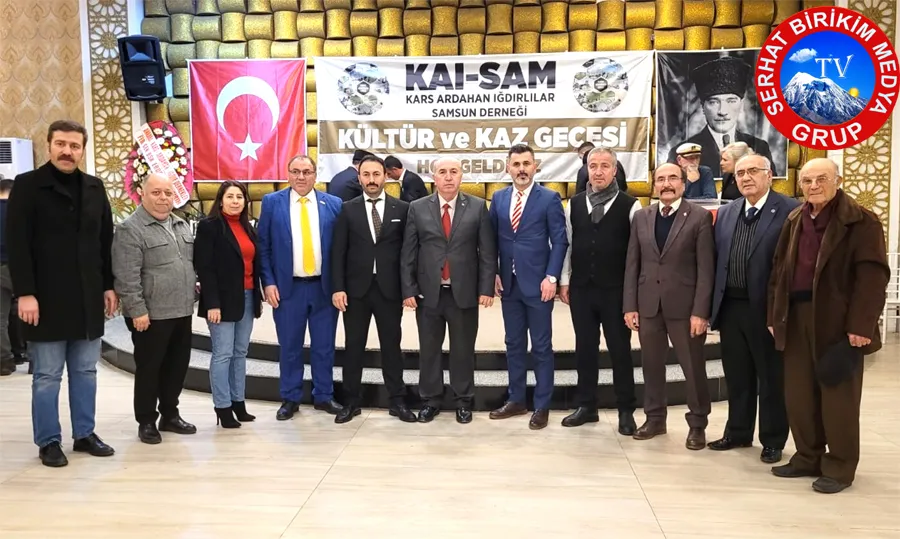 Kars, Ardahan, Iğdırlılar Derneği’nden Kültür ve Kaz Gecesi Programı