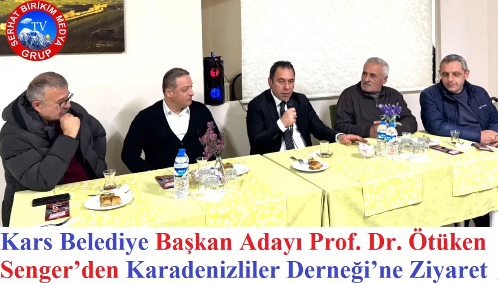 Cumhur İttifakı Adayı Prof. Dr. Ötüken Senger, Karadenizliler Derneği’ni ziyaret etti