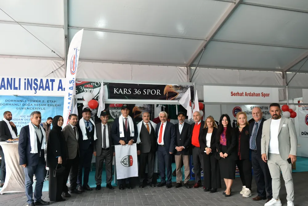 Kars 36 Spor formaları KAI Tanıtım Günlerinde Satışa Çıkartıldı