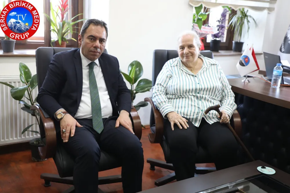 Paşanın Kızı KARABEKİR’DEN Kars Belediyesine Ziyaret 