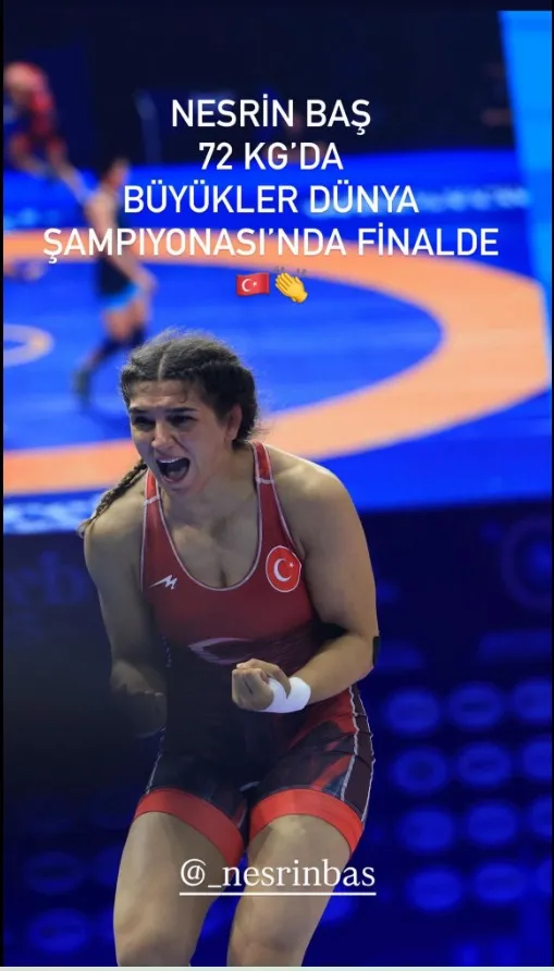Nesrin Baş, tarihi zafer 3. kez U23 dünya şampiyonu!