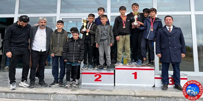 Kars’ta Okul Sporları Kros Seçmeleri Tamamlandı