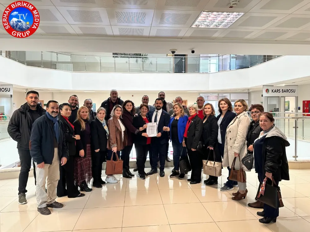 Tülay ÇELİK CHP Merkez İlçe Başkanı Mazbatasını Aldı