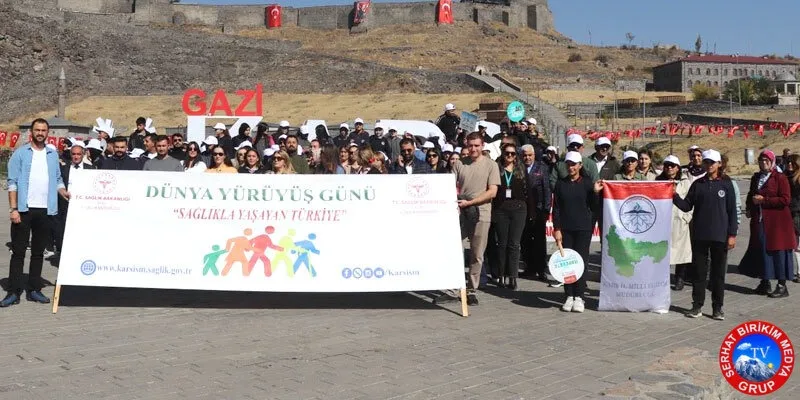 Kars’ta “Sağlıklı Yaşam Yürüyüşü” Düzenlendi