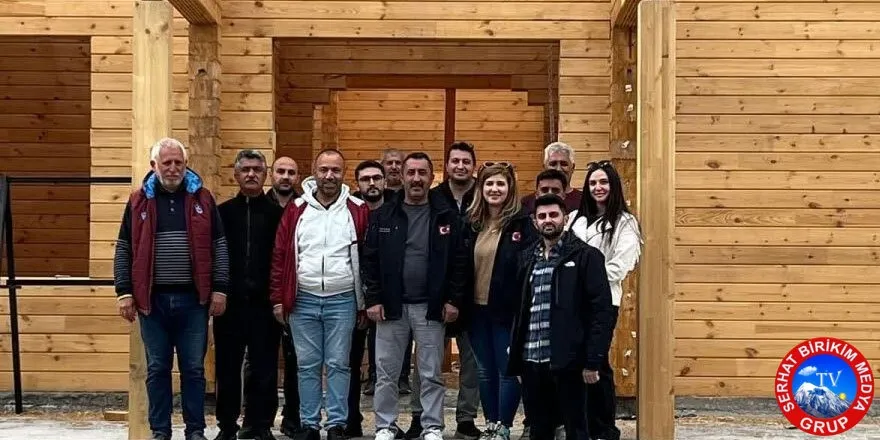 Arpaçay’da Kütük Ev Projesinde sona gelindi