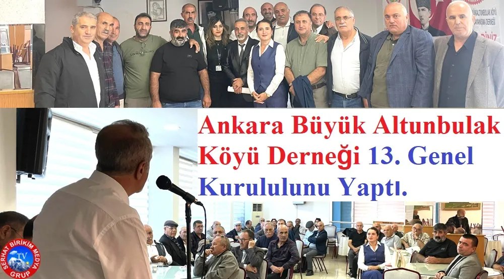 Ankara Göle ilçesi B. Altunbulak Kongre Yaptı, Ali Turan Seçildi