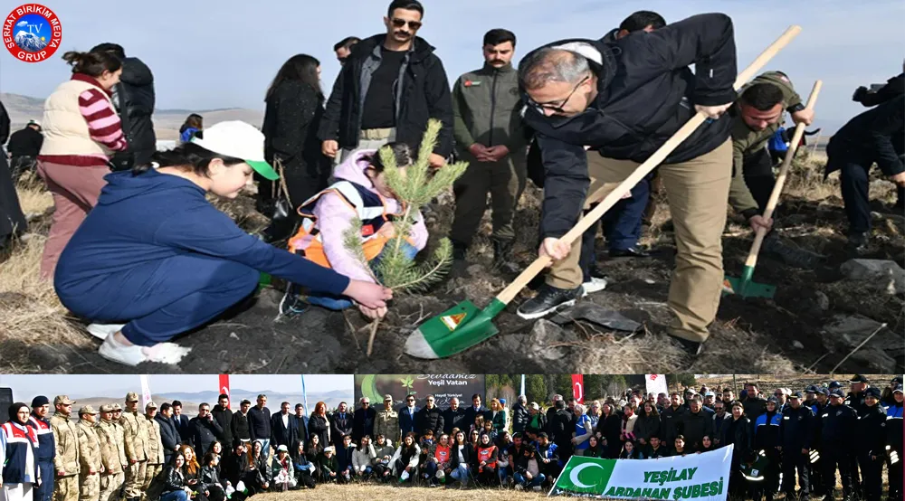 Milli Ağaçlandırma Günü’nde Ardahan’da yeşil seferberlik