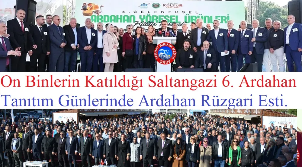 Sultangazi  6. Ardahan Festivaline On Binler Katılarak Ardahan Rüzgarı Esti