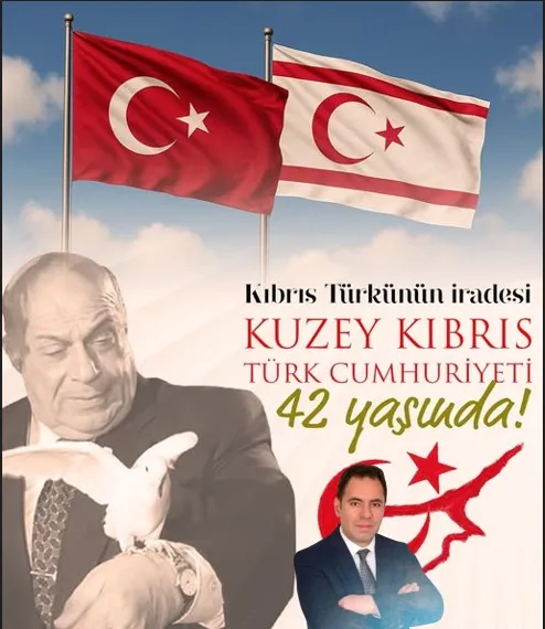 Başkan Senger, Kuzey Kıbrıs Türk Cumhuriyeti’nin 42. yaşı kutlu olsun!