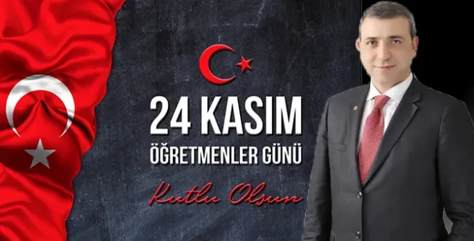 Yıldırım’ın 24 Kasım Öğretmenler Günü Kutlama Mesajı