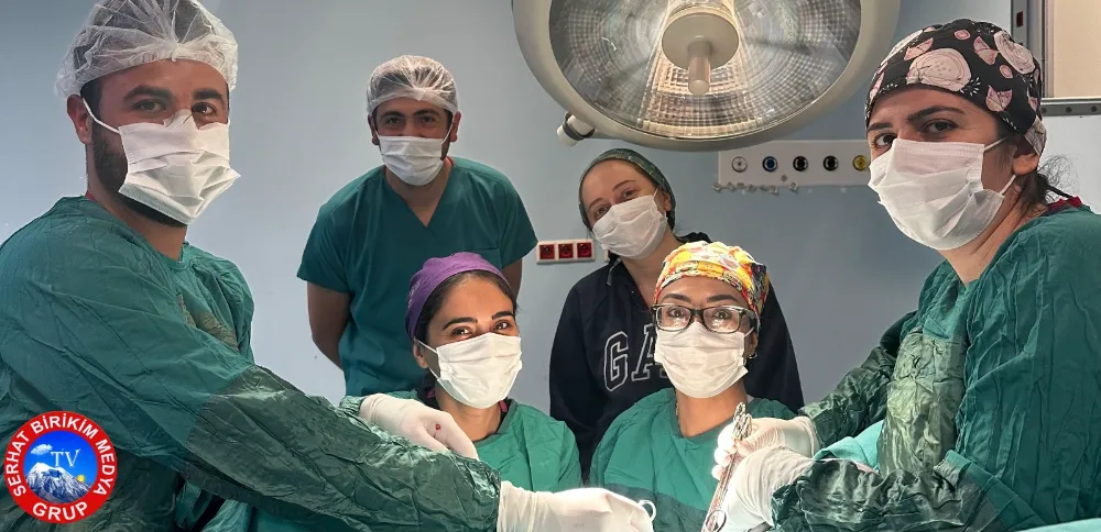 Kağızman Devlet Hastanesinde bir ilk gerçekleştirildi Böyle sevinç görülmedi