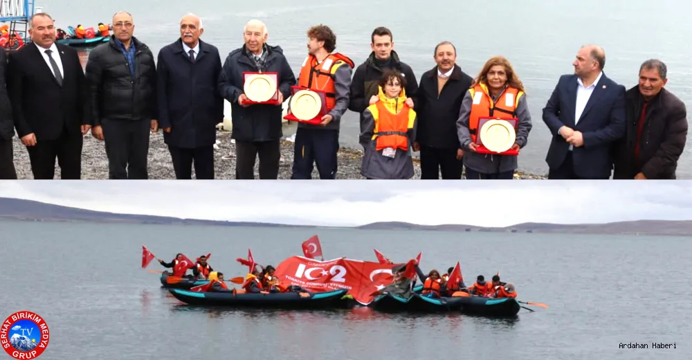 Çıldır Gölü’nde Kano Etkinliği Büyük İlgi Gördü.