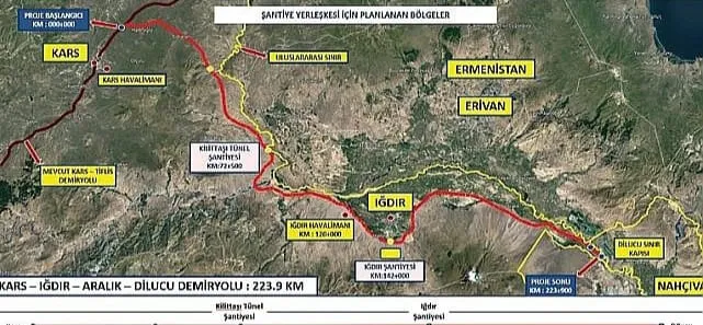 Kars-Iğdır-Nahçıvan Demiryolu Kredisi Onaylandı: Iğdır