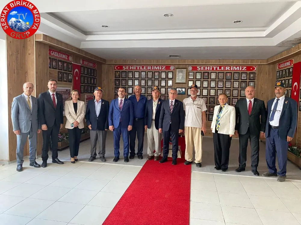 Kars Muharip Gaziler Derneği’ne Anlamlı Ziyaret Başkan Güler