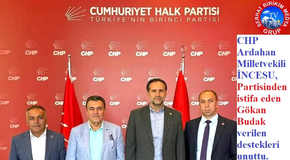 CHP’li Milletvekili İncesu, Gökhan Budak bahanelerle istifa etmiştir.