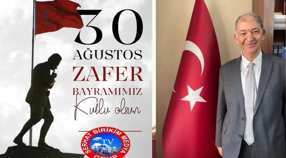 Başkan Metin DURMUŞ; 30 Ağustos Zafer Bayramı Mesajı