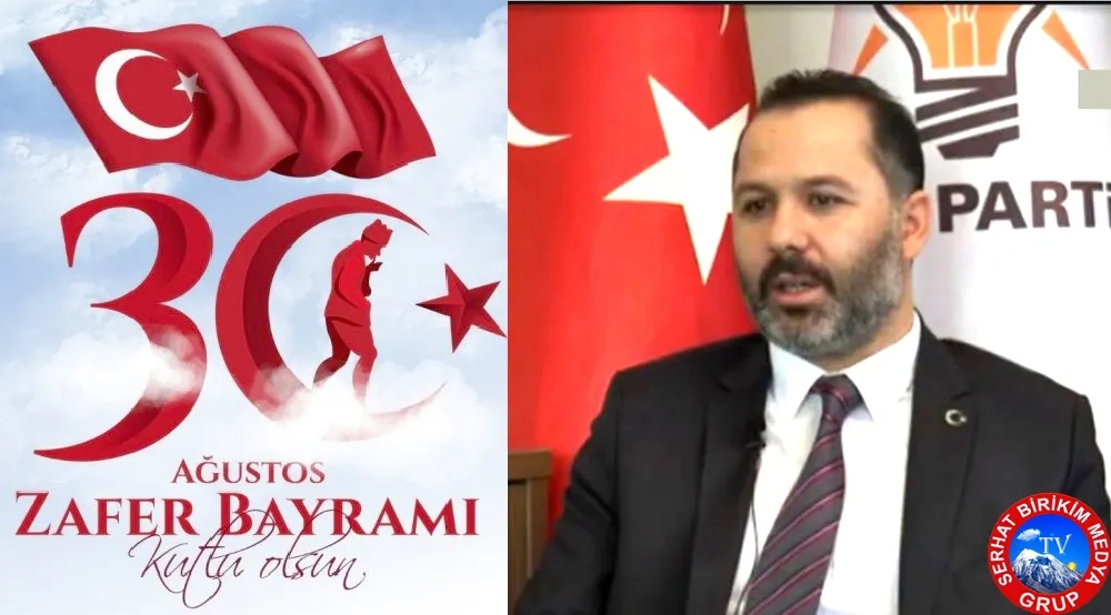 İl Başkanı Hakan AYDIN’ın 30 Ağustos Bayramı Mesajı