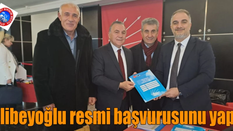 Alibeyoğlu resmi başvurusunu yaptı