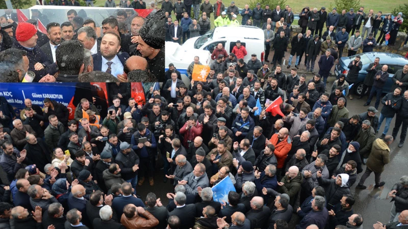 AK Parti Ardahan  Milletvekili Adaylarını Görkemli Karşılama
