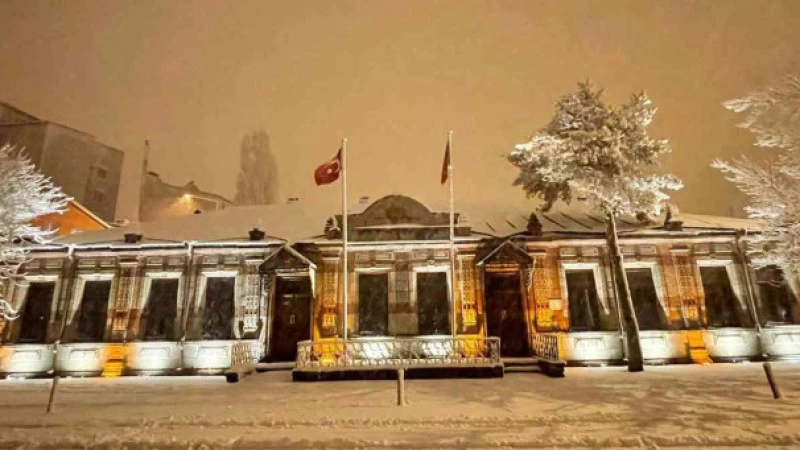 Ardahan Mart ayında beyaza büründü