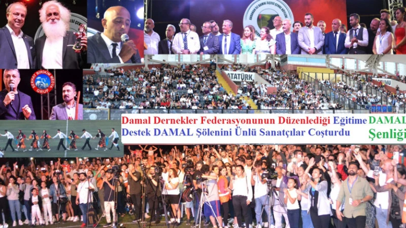 Binlerin Katıldığı DAMAL Şöleni Muhteşem Oldu