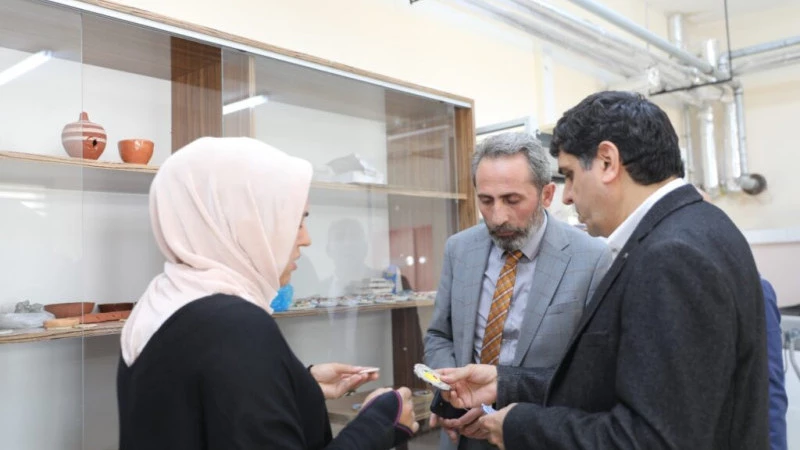  Erzurum Büyükşehir Belediyesi Başkan Yardımcısından Rektör Alma’ya Ziyaret