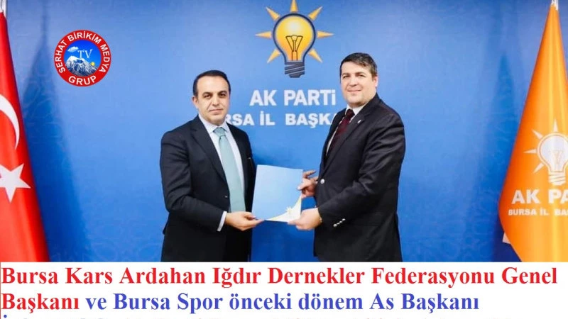 İrfan KOÇ; Ak Parti Bursa Milletvekili A. Adayı Oldu