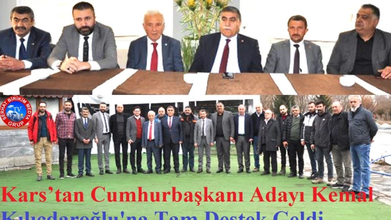 6’lı Masa Kars’tan Mesaj Verdi “Adayımız Kemal Kılıçdaroğlu”