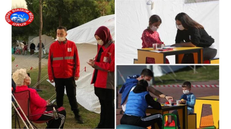 Depremzedelere Psikososyal Destek