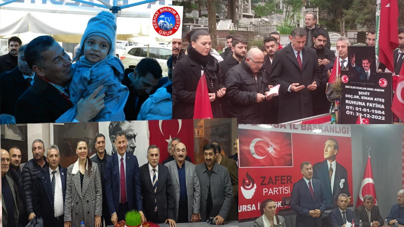 Ata İttifakı Cumhurbaşkanı Adayı Dr.Sinan Oğan Bursa’da