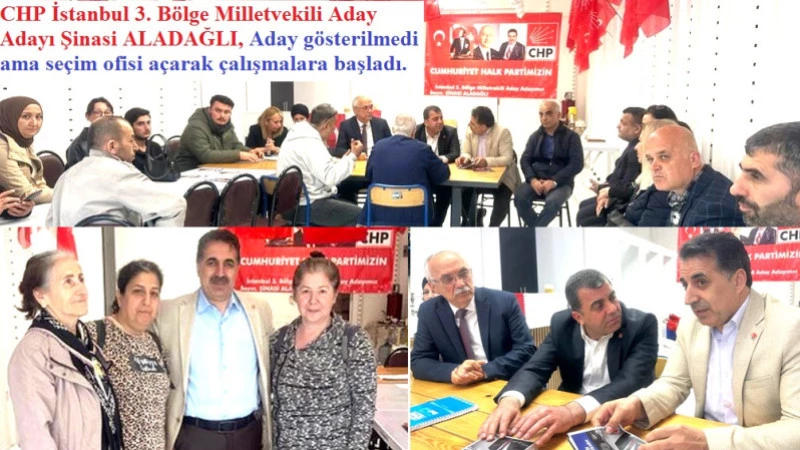 CHP’li Şinasi Aladağlı Vefalı Çıktı